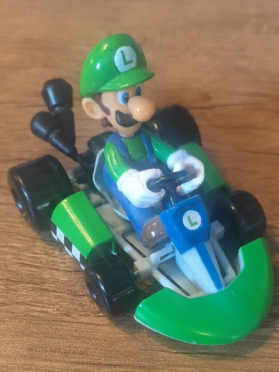 Nintendo Mario Kart 8 - Mario & Luigi Rolling Cars - 2016 DecoPac Set - Picture 7 of 10